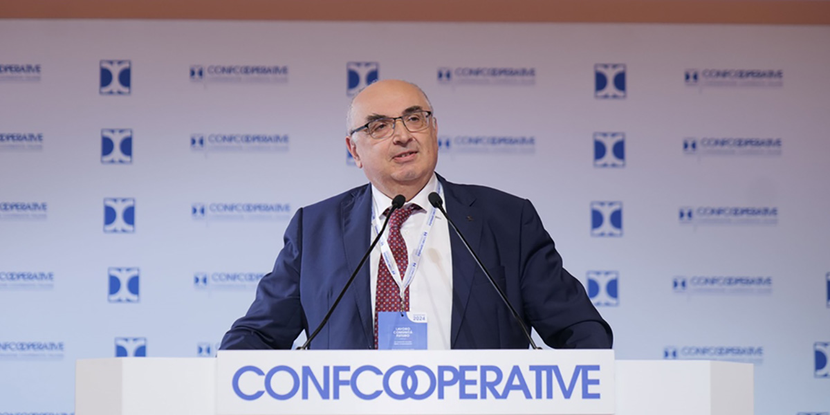 Maurizio Gardini confermato alla presidenza di Confcooperative